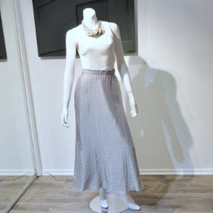 Vintage 90's-Silver Grey Ball Gown Skirt